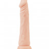 Реалистичный фаллоимитатор Штучки-дрючки, TPE, телесный, 18 см