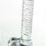 Нереалистичный фаллоимитатор Sexus Glass, стекло, прозрачный, 21 см