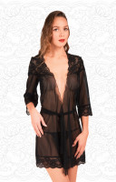 Халатик черного цвета 2658-46-48