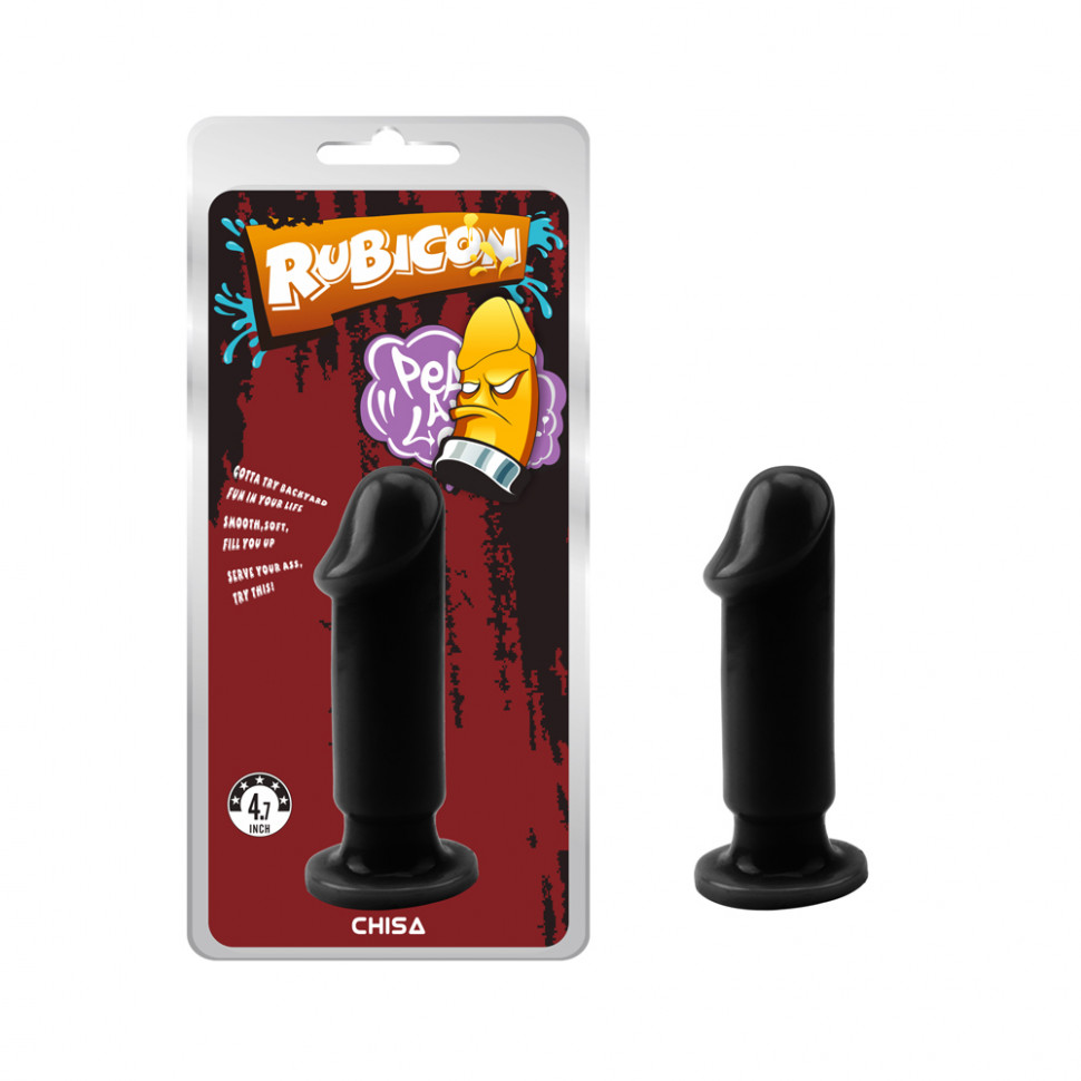 Фаллоимитатор Evil Dildo Plug M Black CN-101486564