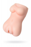 Мастурбатор реалистичный TOYFA Juicy Pussy Cherry Ripe, SoftSkin, телесный, 15см