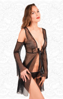 Халатик черного цвета 2656-50-52