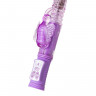 Вибратор с клиторальным стимулятором TOYFA  A-Toys Serk High-Tech fantasy, TPE, фиолетовый, 24,5 см