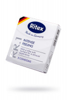 Презервативы Ritex RR.1 №3, классические, латекс, 18.5 см
