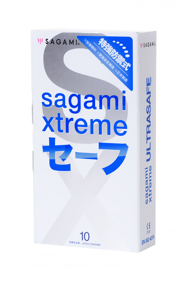 Презервативы латексные Sagami Xtreme Ultrasafe №10