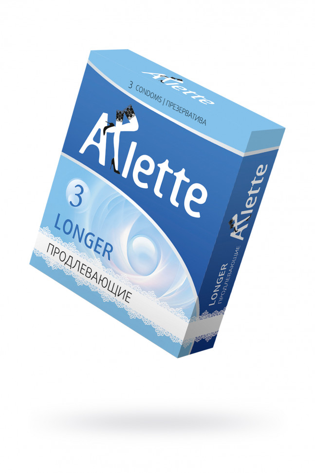 Презервативы "Arlette" №3, Longer Продлевающие  3 шт.