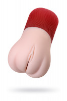 Мастурбатор реалистичный MAGIC EYES Gokusai Uterusс выпадающей маткой, TPE, телесный, 15 см