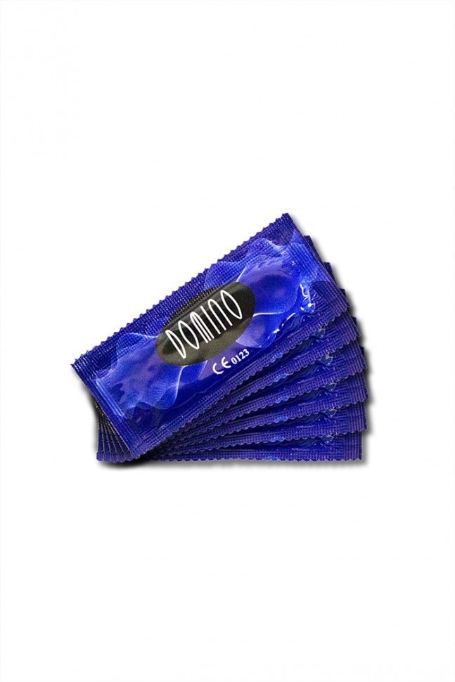 Презервативы Luxe DOMINO CLASSIC Fun Bumps 6 шт, 18 см
