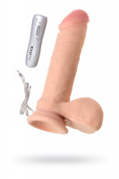 Ротатор TOYFA RealStick Elite Brandon, SoftSkin, телесный, 17 см