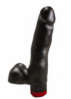 Вибратор реалистик черный Биоклон 412000ru