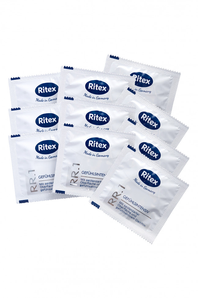 Презервативы Ritex RR.1 №10, классические, латекс, 18.5 см