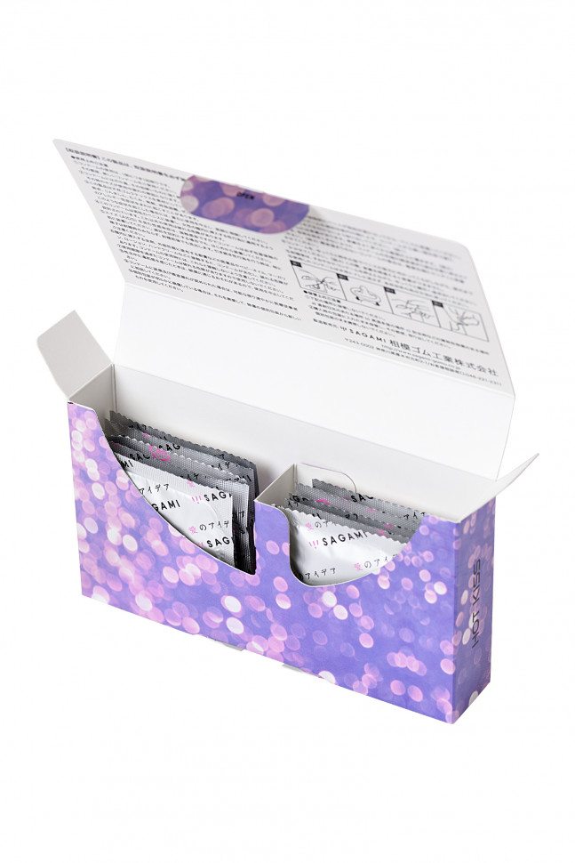 Презервативы латексные Sagami  Hot Kiss №10