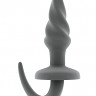 Анальная пробка 6 Inch SONO №11 серая SH-SON011GRY