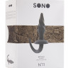Анальная пробка 6 Inch SONO №11 серая SH-SON011GRY