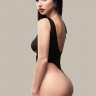Эротическое боди Waname Lightness черное (50-52)