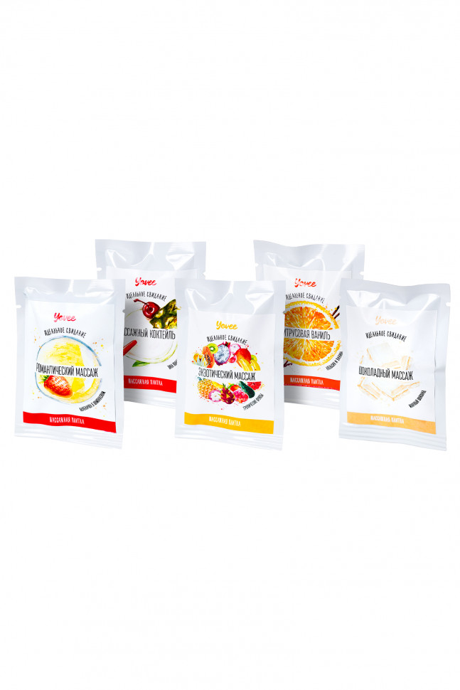 Набор плиток Yovee by Toyfa для массажа Идеальное свидание, 5 ароматов по 10 гр.
