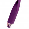 Вибростимулятор L'EROINA by TOYFA Flo, силикон, фиолетовый, 18,5 см