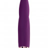 Вибростимулятор L'EROINA by TOYFA Flo, силикон, фиолетовый, 18,5 см