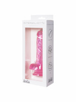 Прозрачный дилдо Intergalactic Rocket Pink 7083-01lola