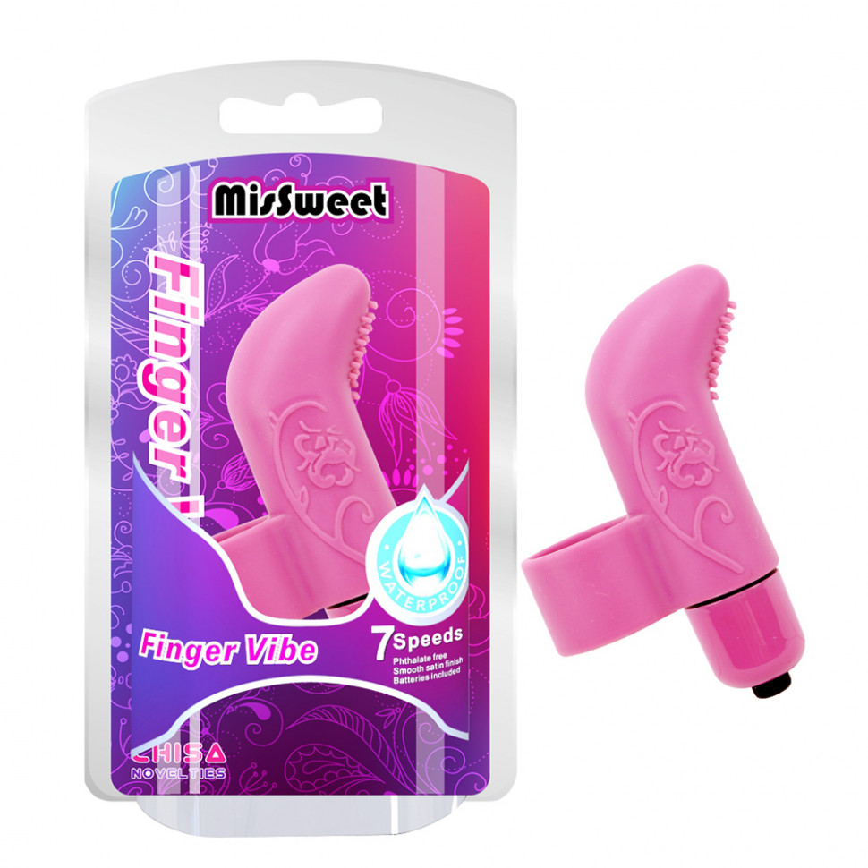 Насадка на палец MisSweet Finger Vibe Pink CN-371312210