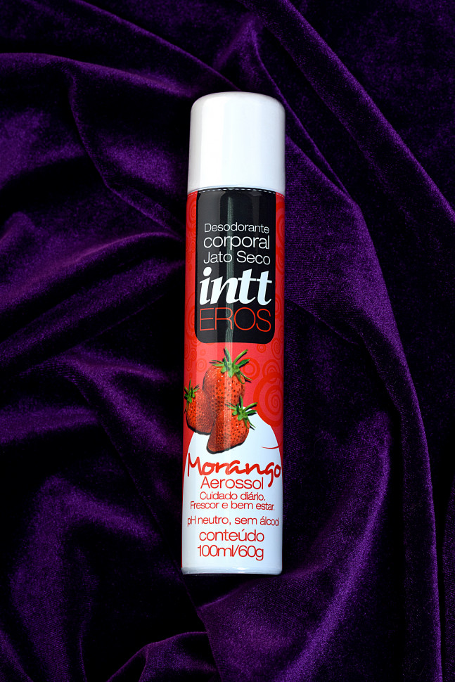 Дезодорант для интимной гигиены INTT INTIMO EROS с ароматом клубники, 100 мл