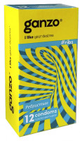Презервативы GANZO ribs No12