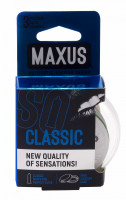 Презервативы классические MAXUS Classic №3 п/к 4272mx