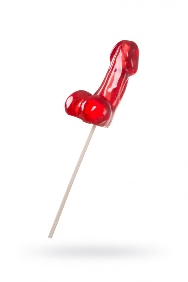 Леденец Sosuчki, «Пенис Amaretto», средний, оранжевый, 80гр