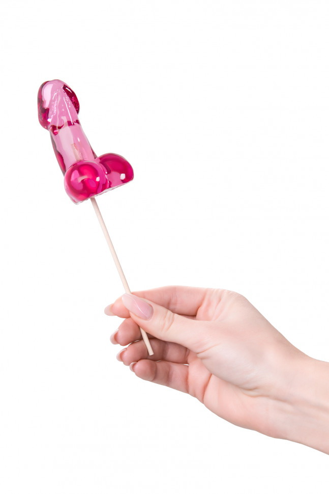 Леденец Sosuчki, «Пенис Amaretto», средний, оранжевый, 80гр