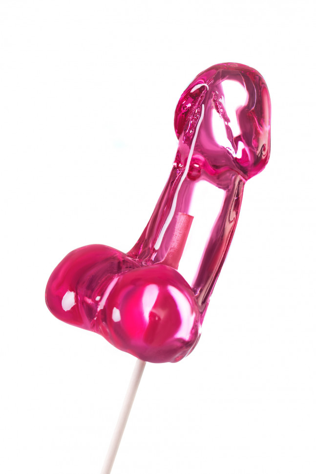 Леденец Sosuчki, «Пенис Amaretto», средний, оранжевый, 80гр