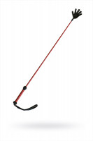 Стек плетеный (короткий) ладошка, красный лак