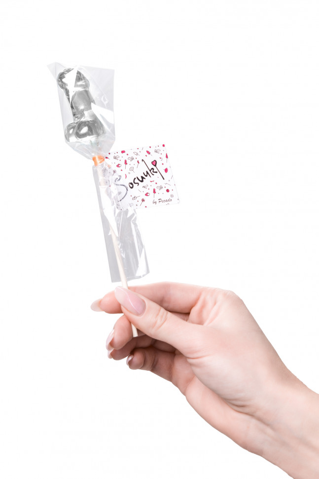 Леденец Sosuчki, «Пенис Amaretto», мини, оранжевый, 42 гр., 2 шт.