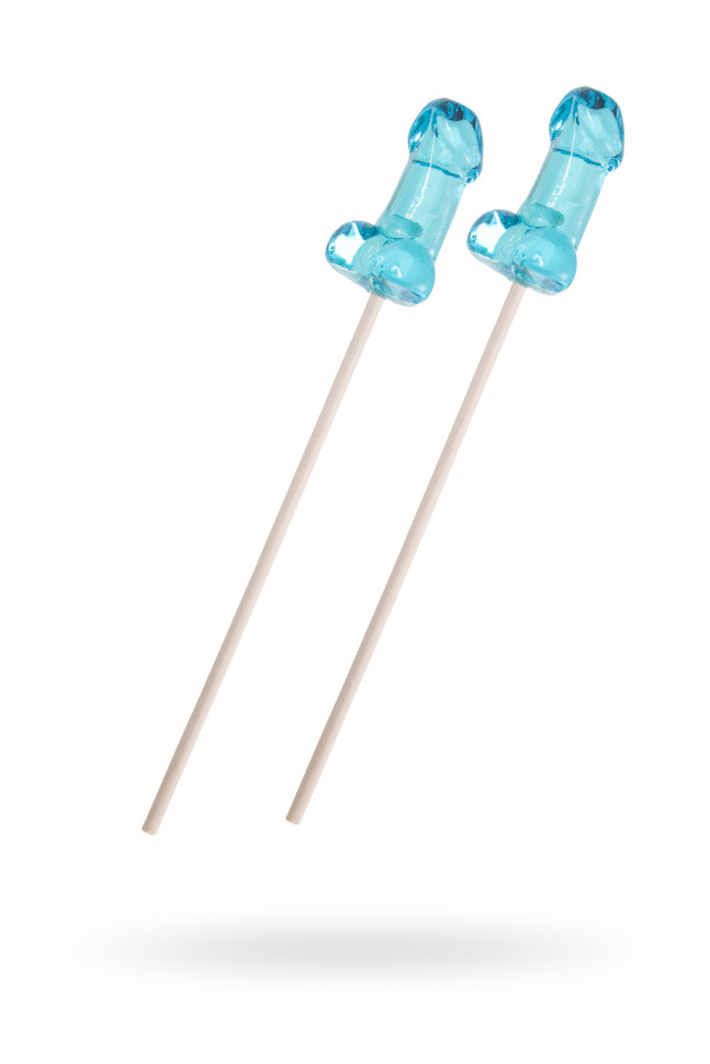 Леденец Sosuчki, «Пенис Amaretto», мини, оранжевый, 42 гр., 2 шт.