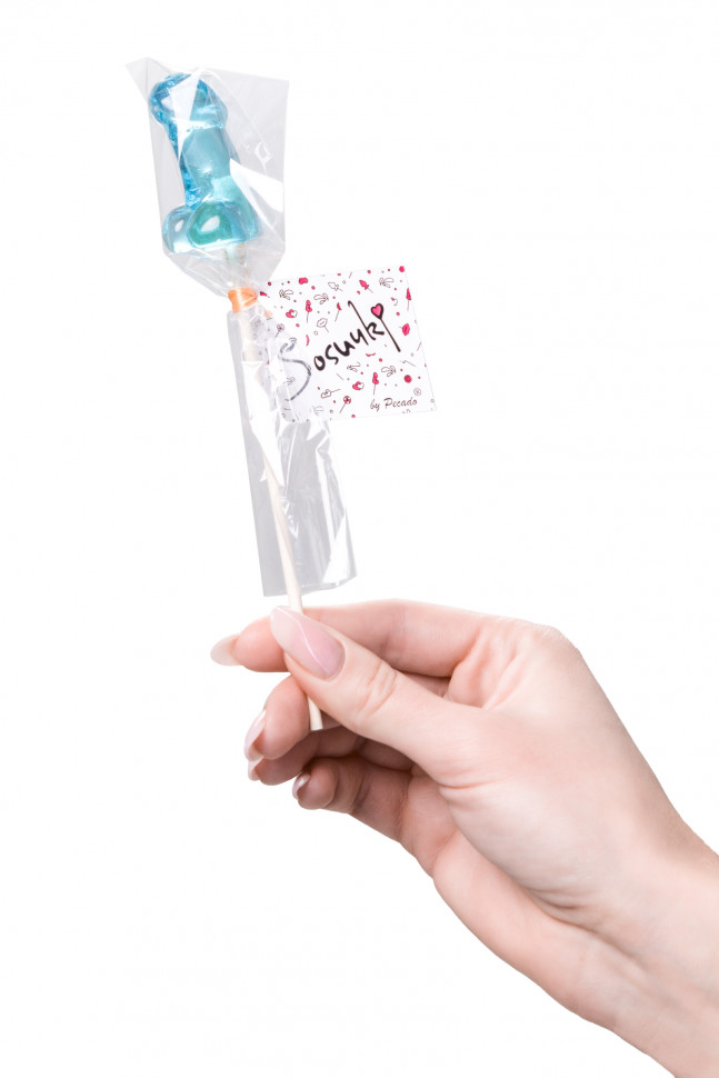 Леденец Sosuчki, «Пенис Amaretto», мини, оранжевый, 42 гр., 2 шт.