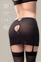 Юбка-пояс для чулок Waname Subtlety черная (50-52)