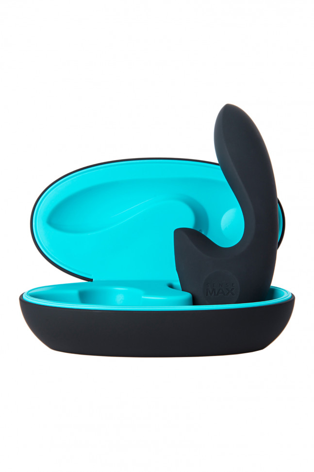 Нереалистичный вибратор Sense Max, силикон, красный, 16 см