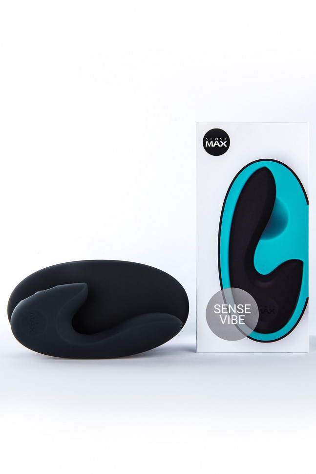 Нереалистичный вибратор Sense Max, силикон, красный, 16 см