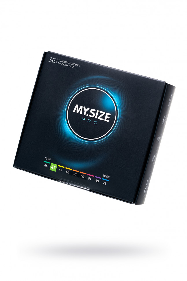 Презервативы My.Size, латекс, 16 см, 4,7 см, 36 шт.