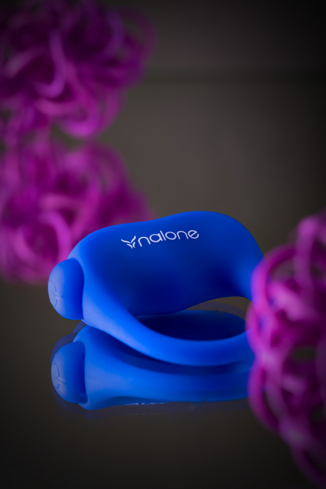 Эрекционное кольцо на пенис Nalone Ping, Силикон, Фиолетовый, Ø 4 см