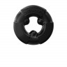 Эрекционное кольцо на пенис Bathmate Gladiator, elastomex, чёрное, Ø4,5 см